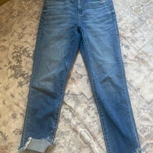 American Eagle Outfitters Blue Ankle Jeans